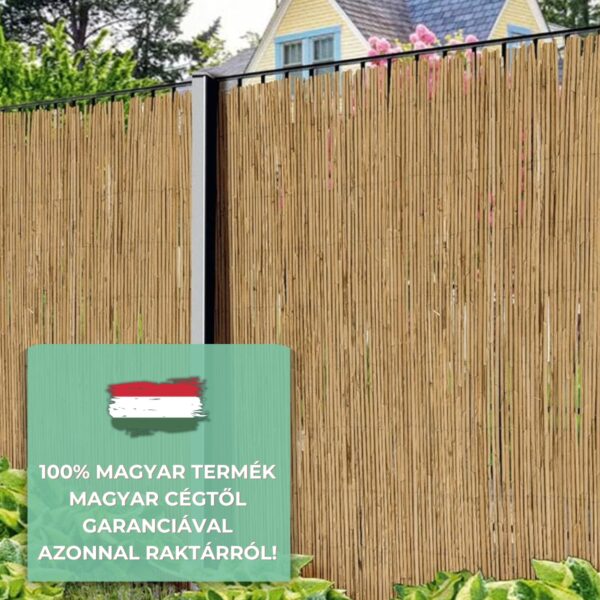 Nádszövet 180 x 600 cm - Kerítés Mellé - Nádszövetek.Hu Kép 02
